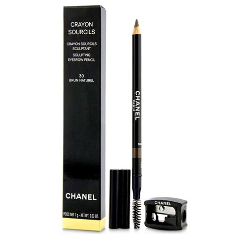 chanel eyebrow pencil brun naturel|CRAYON SOURCILS Sculpting eyebrow pencil 30 .